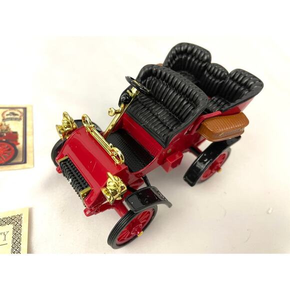 New 1903 Ford Model A Tonneau Red 1/32 National Motor Museum Mint COA - Picture 4 of 11